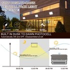 2pack 120w Led Wall Pack Light Commercial Industrial Outdoor Security Wall Light