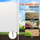 Outdoor Privacy Screens 50  W X 50  H Air Conditioner Fence 3 Panels