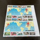 Usps World War 11 2 At War Stamps  3 Full Sheet Set Mnh 1941   1942   1944