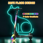 New Sisigad Electric Scooter For Kids Ages 6-12  5 3  Wheel Kick Scooter Mit Led