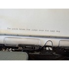 Olympia Sm3 Deluxe Typewriter With Original Case   Instructions Serial  949595