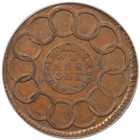 1787 N104-ff Fugio Cent Pcgs Ms63 New Haven Restrike Copper W17560 R3