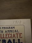Vintage 1910 Stanford Vs  California Berkeley Football Game Souvenir Program