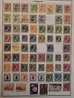 Luxembourg-litguania Stamp Collection Mint And Used Hinged On Album Pages 