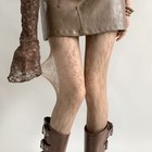 Ladies Floral Fishnet Tights Sexy Women Lace Stockings Lolita Pantyhose Fashion