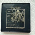 Vintage Slide Tile Puzzle The Lord Is My Shepherd Picture Puzzle Bible Verse