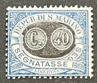 Travelstamps  1931 San Marino Postage Due Stamps Scott  j46 - C 40 Mint Mnh Og