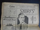 Wwi Era Newspaper - St  Louis Post Dispatch  - May 20 1921 - 14 Pgs 