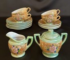 Childs Tea Set Dinner Japan Lusterware 16 Pieces Vintage