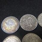 Lot Of  8  1893-1900 Great Britain Veiled Head Victorian  925 Silver Shillings