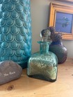 Vintage Imax Corps Mercury Glass Decanter With Stopper And Original Price Tag