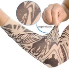 20pcs Temporary Tattoo Arm Sleeves Arts Fake Slip On Arm Sunscreen Sleeves Body