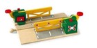 Brio 33750 Wooden Magnetic Action Crossing W  Automatic Barriers 1 Piece 3  New 