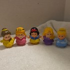 Little People Disney Princess Figures Lot Of 5 Belle Aurora Snow White Rapunzel