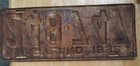 1932 Maryland License Plate