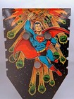 Vintage 1978 Mattel Superman Chipboard Poster 17  X 11  X      Pinball Background 