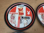 Lot Of 6 Metal Playboy Coasters  4-1 4   style B 