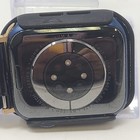 Gps Only Apple Watch Series 7 41mm Black Stainless Steel Black Link Bracelet