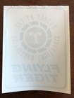 Flying Tiger Airline Cargo Label  Wet   Stick Freight Sticker