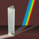 Optical Glass Triangular Prism For Teaching Light Spectrum Or Photography 