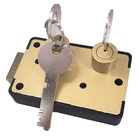 Yale B-201lh Vintage Safe Left Deposit Box Lock Replace  Bank Lock With Key Set