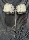 1975 Ludwig Big Beat 10x14  And 9x13  Mounted Toms  With Included Tripod Stand