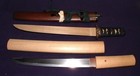 Antique Old Japanese Sword Tanto In Shirasaya   Koshirae Signed  kiyosada 