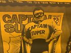 Wallace   Ladmo Captain Super Vintage 1980 s Original 18  X 24  Orange Poster  7
