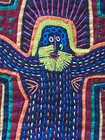 Bearded Christ Vintage Mola Bought From Artist On Ponvenir Isl In S  Juan Archer