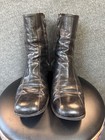 Vintage Florsheim Imperial Mod Beatle Ankle Boots 8 5d Black Leather