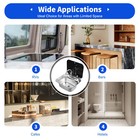 Complete Rv Kitchen Sink Kit Caravan Camper Hand Wash Basin Sink W  lid   Faucet