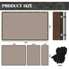 90  Sun Shade Cloth Cover Privacy Screen With Grommets For Patio Garden Pergola