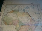 Vintage Original 1898 Rand Mcnally Map  Africa  28 X 21 
