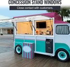 Concession Window For Food Truck  36 X 24  Concession Stand Serving Door Trailer