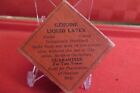 Vintage Liquid Latex Condom   Prophylactic  Box  With 3 Condom