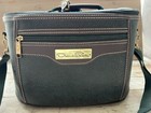 Vintage Oscar De La Renta Train Case Luggage Cosmetic Toiletry Travel Bag