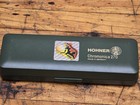 Hohner Super Chromonica 270 Harmonica Key Of C With Hard Case Made In Germany