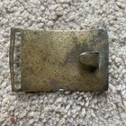 Original Us Civil War M1851 Officer Eagle Belt Buckle Plate - Legit  File Marks