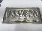 Vintage Dominican Republic License Plate Early 2000s