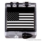 Black American Flag Enamel Lapel Pin Usa Us United States Tie Tack Badge New