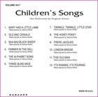 Children s Songs Karaoke Cd g Backstage  4917 New In Orginal Black Sleeve