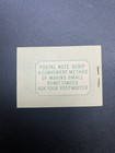 Canada 1942 King George Vi 1c Stamp Booklet Mnh Crease On Cover 9-17