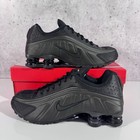 Nike Shox R4 Triple Black Hq1988-001 Sizes 10   11 5 Men   s