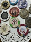 Vintage Lot Of 13 Casino Tokens
