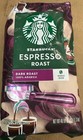 8 Large Bags Starbucks Espresso Dark Roast Whole Bean Coffee 40 Oz Each 320 Oz