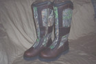 Womens Snake Boots Snake Proof Waterproof Camo Hunting Boots Camo Boots Size 6 5