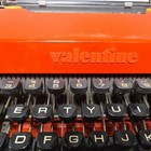 Olivetti Valentine Typewriter - Working  Scratches  No Accessories