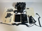 Konica Rapid Omega 100 Rangefinder Camera W  90mm F3 5  Lens   Extra Back  Parts