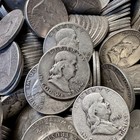  lot Of  1951 Franklin Half Dollar Coins  90  Silver  Choose Qty  Ships Quick