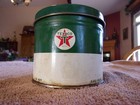 Vintage Texaco The Texas Company Motor Cup Grease Tin 1 Pound 